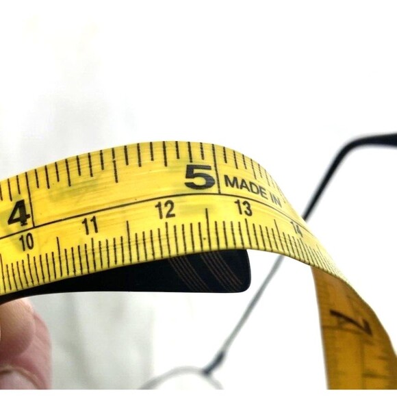 Brooks Brothers Frames Eyeglasses Oval Metal Black 3003 Hippie Y2K 43-18-130 - Picture 11 of 15